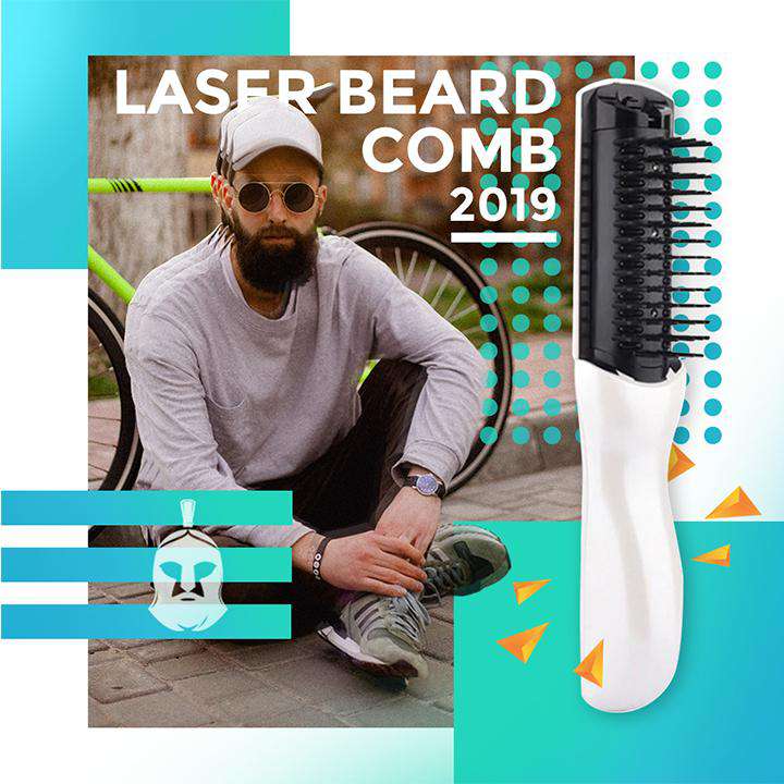 BeardedKnight™ Laser Comb
