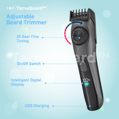 TameBeard™ Optimum Stubble Adjustable Trimmer