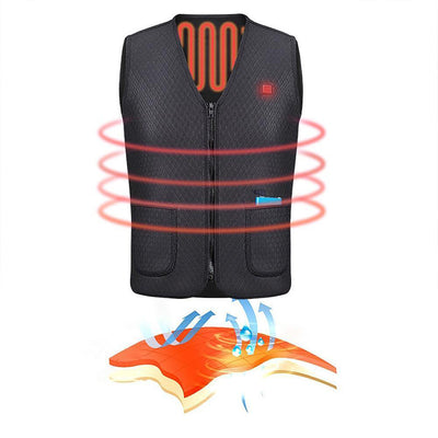 ProtactMax™ Waterproof Lightweight Bike USB Heated Vest