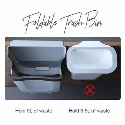 Wall Foldable Trash Bin