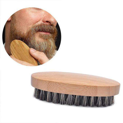 Bearded Knights™ Wild Boar Bristle Brush