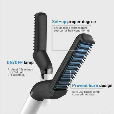 TameBeard™ Straightener Comb