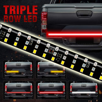 WildRidez™ Triple-Row 60" LED Truck Tailgate Light Bar