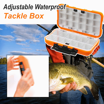 Adjustable Waterproof Fishing Tackle Box